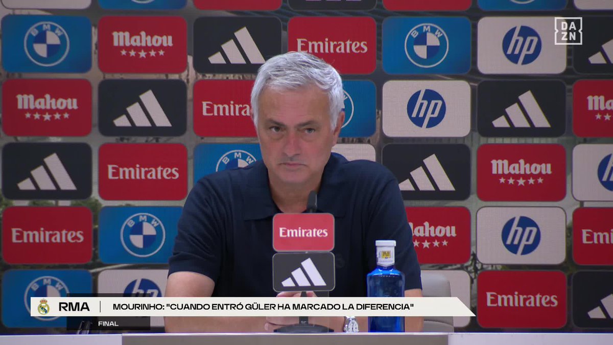 "Defino el partido de hoy como el de un partido de 45 minutos. Partido acabado. No teníamos energía para la segunda parte" 🗣️ Mourinho y el cansancio de su equipo tras la jornada de Champions League #LALIGAenDAZN ⚽️