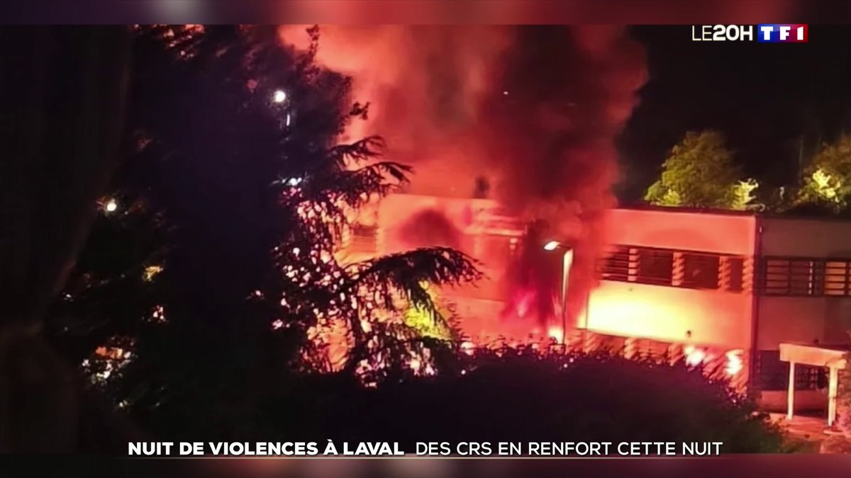 Laval (53) : des CRS en renfort ce soir après une nuit de violences