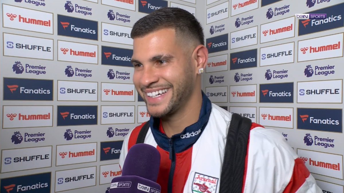 🗣️ "When I received the ball I've seen the space, and I thought, why not? Everyone knows my history and what I've done for Newcastle and how much I care about the club... My first goal for Arsenal, so I'm very happy." Bruno Guimarães after the Gunners' 2-0 win! 🎤 Andy Kerr