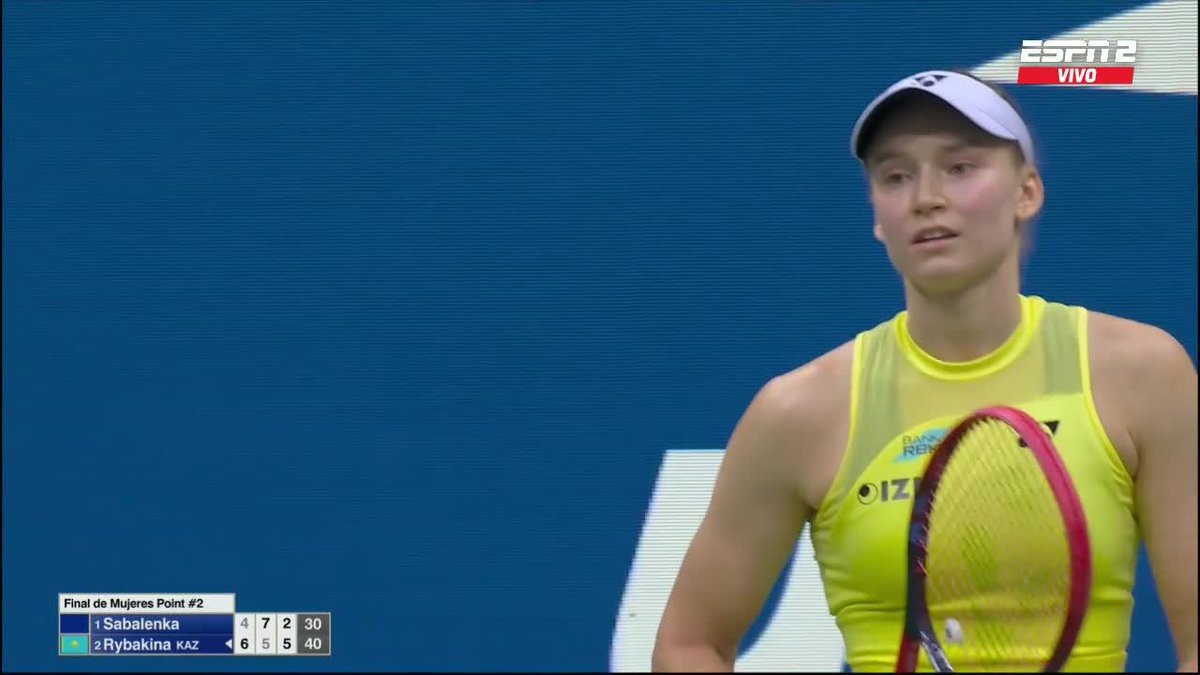 ¡RYBAKINA TERMINÓ CON EL REINADO DE SABALENKA Y SE CONSAGRÓ POR PRIMERA VEZ EN NUEVA YORK! 🇰🇿👑 📺 Mirá el #USOpen en el Plan Premium de Disney Plus.