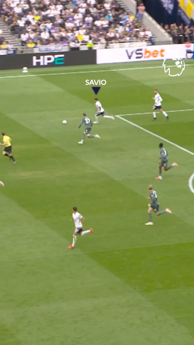 Savio v Everton ✨ Tottenham Hotspur