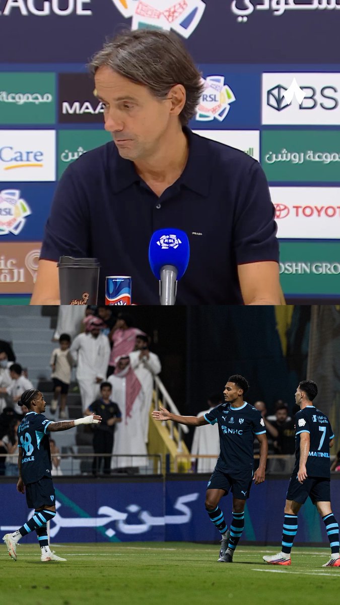 🚨🚨🚨🚨🚨🚨🚨🚨🚨🎙️ سيميوني إنزاغي: لعبنا بنفس التشكيلة وبنفس اللاعبين، لكن هذه المرة كان لدينا العدد الكافي من الأيام للاستعداد للمباراة بالشكل المناسب لأننا خضنا مباراة نيوم في اليوم السابع بعد أن لعبنا أيضاً يومي الاول والرابع (أي لعبنا 3 مباريات قوية ومهمة خلال 7 أيام) أما هذه المرة حصلنا على يومين اضافيين، وقد ظهر أثر ذلك في النهاية. خوض المباريات في فترات متقاربة ليس سهلاً على أحد، حتى بالنسبة للفرق الكبيرة.