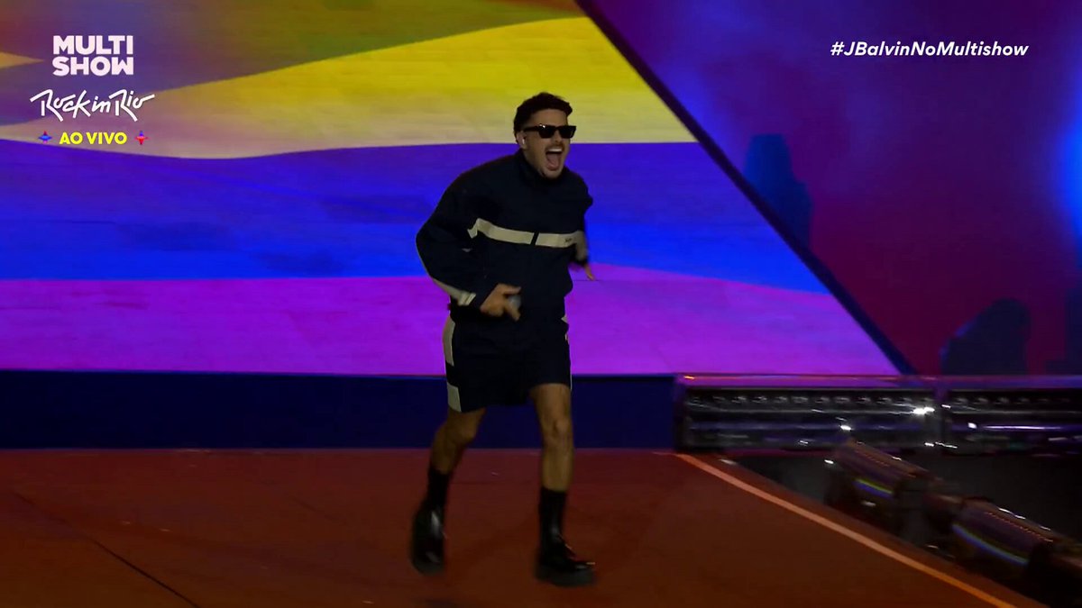 QUE SHOW! J Balvin e Pedro Sampaio simplesmente fizeram o #RockInRio todo TREMER com "Perversa"! #TrackInRio