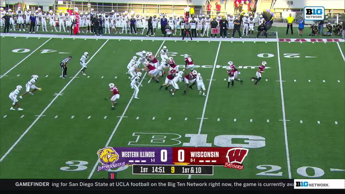 20 SECONDS IN AND WE'VE GOT A TOUCHDOWN‼️ 📺: Big Ten Network