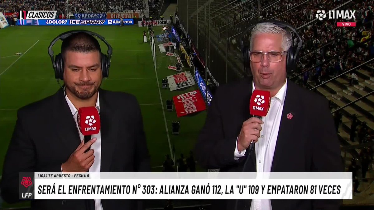 #LAPREVIA | 🎙️Es el encuentro 303 entre los compadres: 112 ganó Alianza, la 'U' ganó 109 y empataron 81 veces. #AlianzaLima vs #Universitario 📺 Conoce cómo ver L1MAX en vivo 👉 #Liga1 #TorneoClausuraXL1MAX