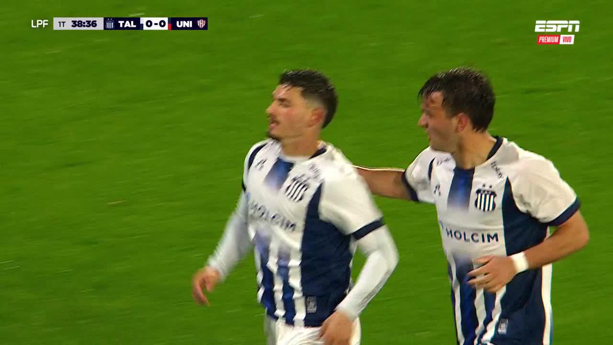 ¡QUÉ LOCURA! Agustín Álvarez apuntó, disparó y metió un tremendo golazo para que Talleres se ponga 1-0 vs. Unión. 📺 ESPN Premium | Suscribite al Pack Fútbol en