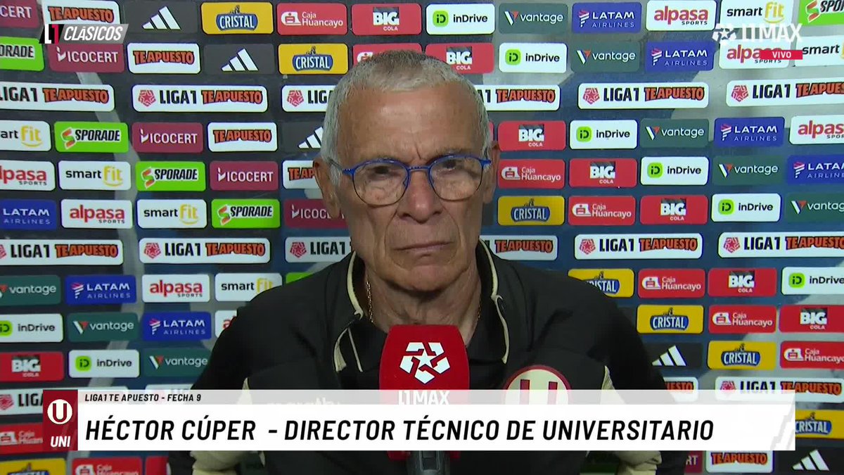 #LAPREVIA | 🎙️Héctor Cúper: "LA GENTE QUE ESTABA AFUERA DEL HOTEL NUNCA LA VI ANTES Y ESO QUE HE ESTADO EN MUCHOS SITIOS IMPORTANTES" #Universitario 📺 Conoce cómo ver L1MAX en vivo 👉 #Liga1 #TorneoClausuraXL1MAX