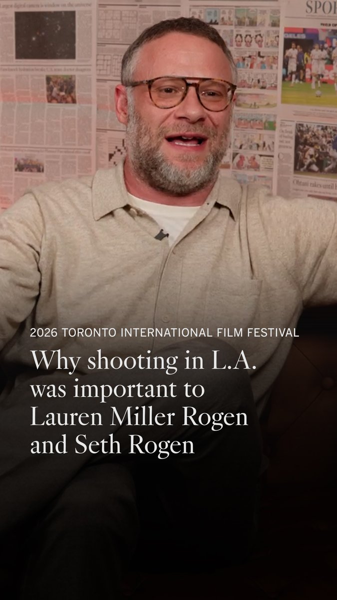 Seth Rogen, Anna Kendrick and Lauren Miller Rogen love L.A. (We love it!) They talked about making the new film "Babies" and why it was so important to film it at home at the L.A. Times Studio presented by @rbc at TIFF.