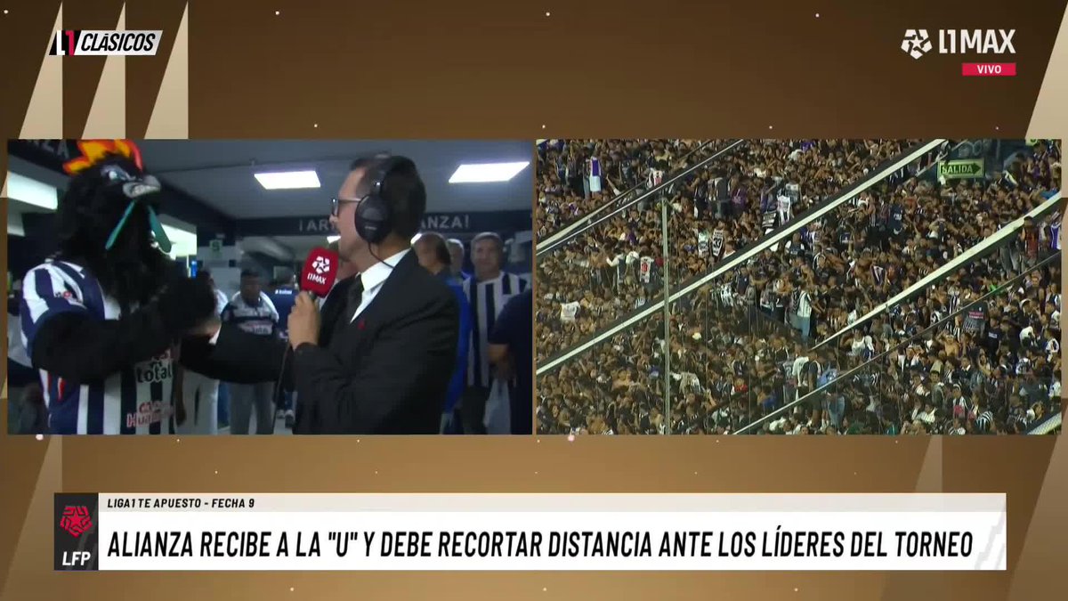 #LAPREVIA | 🎙️GALLO NEGRO TIENE SU PREDICCIÓN PARA EL CLÁSICO. #AlianzaLima vs #Universitario 📺 Conoce cómo ver L1MAX en vivo 👉 #Liga1 #TorneoClausuraXL1MAX