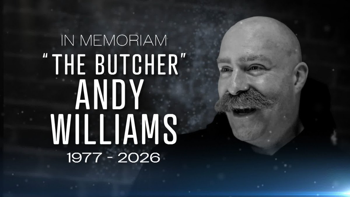 AEW Collision in Springfield, MA opens with a 10-bell salute for Andy “The Butcher“ Williams as hosted by Tony Schiavone. Rest in peace, big man. ❤️