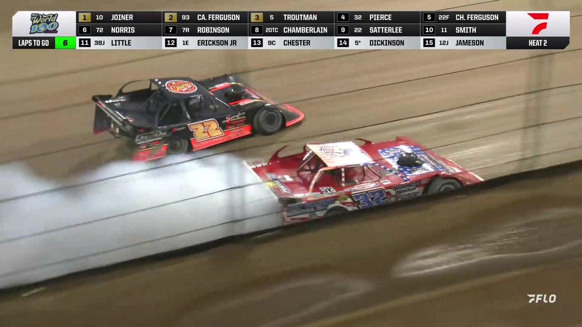 💔 World 100 hopes go up in smoke for Bobby Pierce!!! #World100 🌍 | September 12 | Live on FloRacing 📺