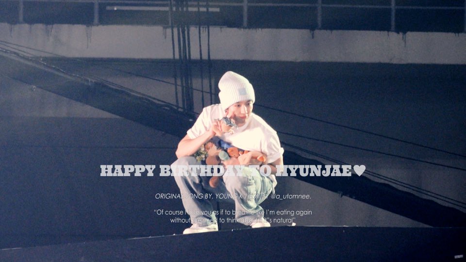HBD TO HYUNJAE ❤︎ #요_이재현_생일축하해 #team_iHEARTu