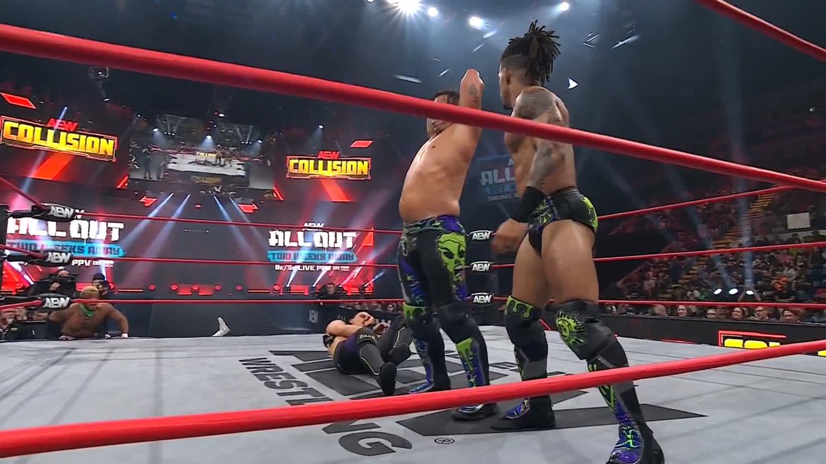 The Rascalz are PURE 🔥🔥🔥 Watch #AEWCollision LIVE on TNT &amp; HBO Max