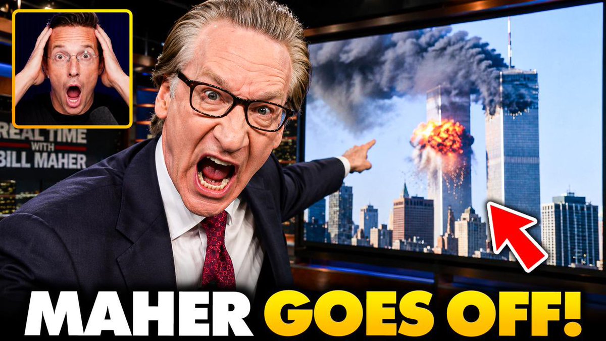 Bill Maher SNAPS at Libs EMBRACING Islam After 9/11: 'They Want You DEAD' 9/11 was a terrorist attack. The people who did it told you why. The modern left and media spent two decades carrying water for the enemy. Bill Maher just said what used to be obvious and what we all know. Radical Islamic terrorists committed 9/11. Radical Islamism versus Western civilization is the fight. Liberals chose the other team. Good to see Bill finally speak out against it.