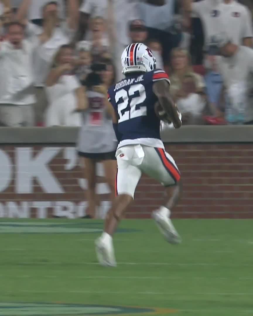 Wait but it's only been 10 seconds?! 🤯 Fastest scoring play in Auburn history 👏 Auburn Football x 📺 SEC Network