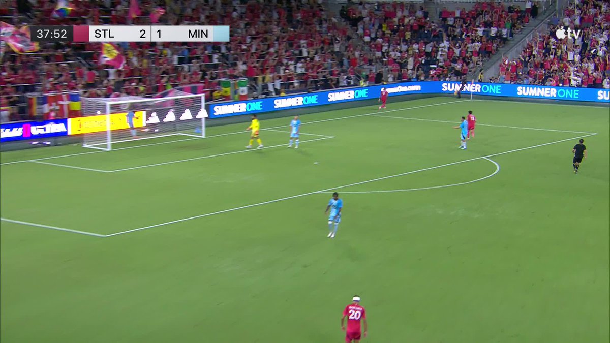 Rafael Navarro gives St Louis CITY SC their third ‼️
