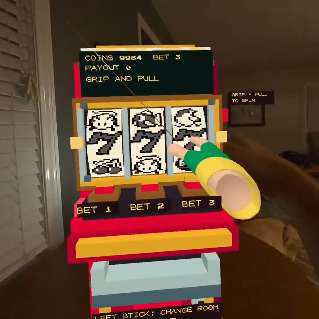 "But seriously, bro's doing everything *but* making the Pokemon world more actually immersive" mkay. 2.4.4 - Added benches, planters in each city. - Updated Game Corner voxel models. - Added VR-interactive slots in Celadon Game Corner.