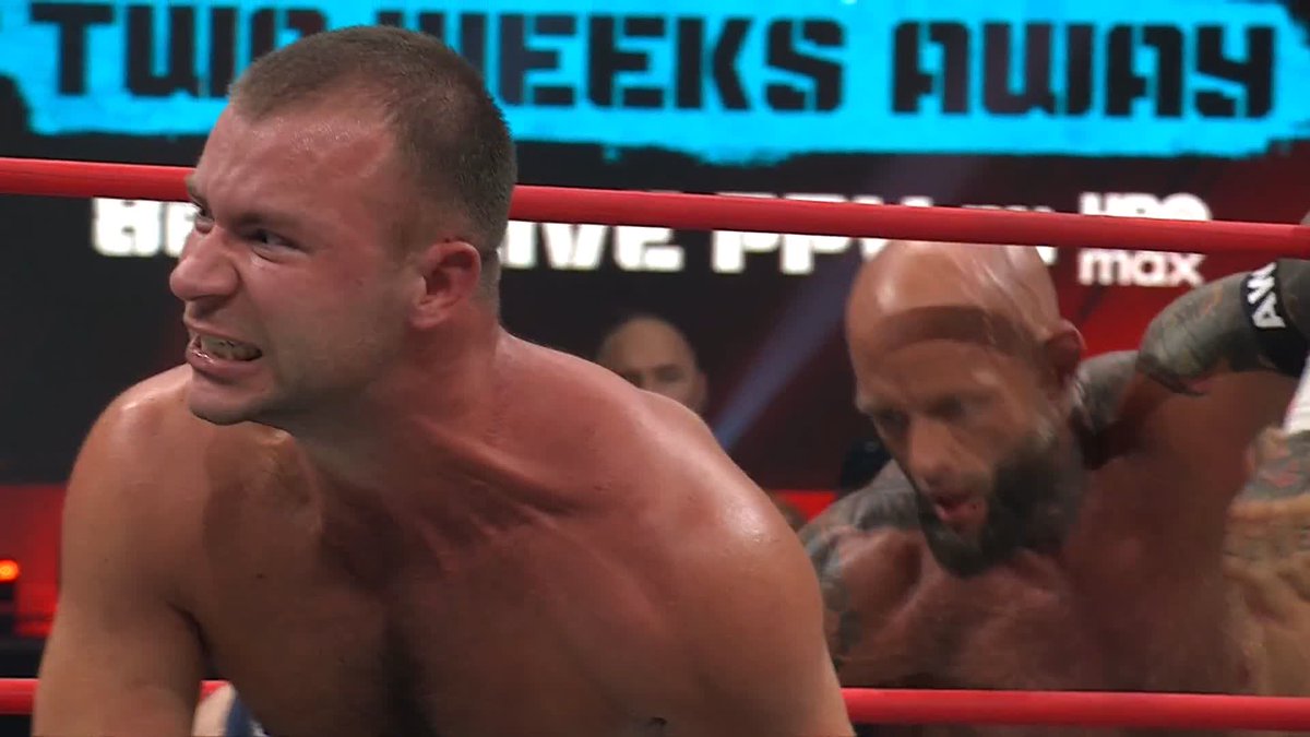 He did it! For The Butcher! Watch #AEWCollision LIVE on TNT & HBO Max