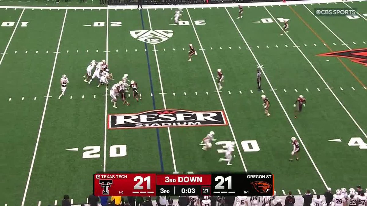 After review, it's Oregon State football -- the Beavers want the upset!