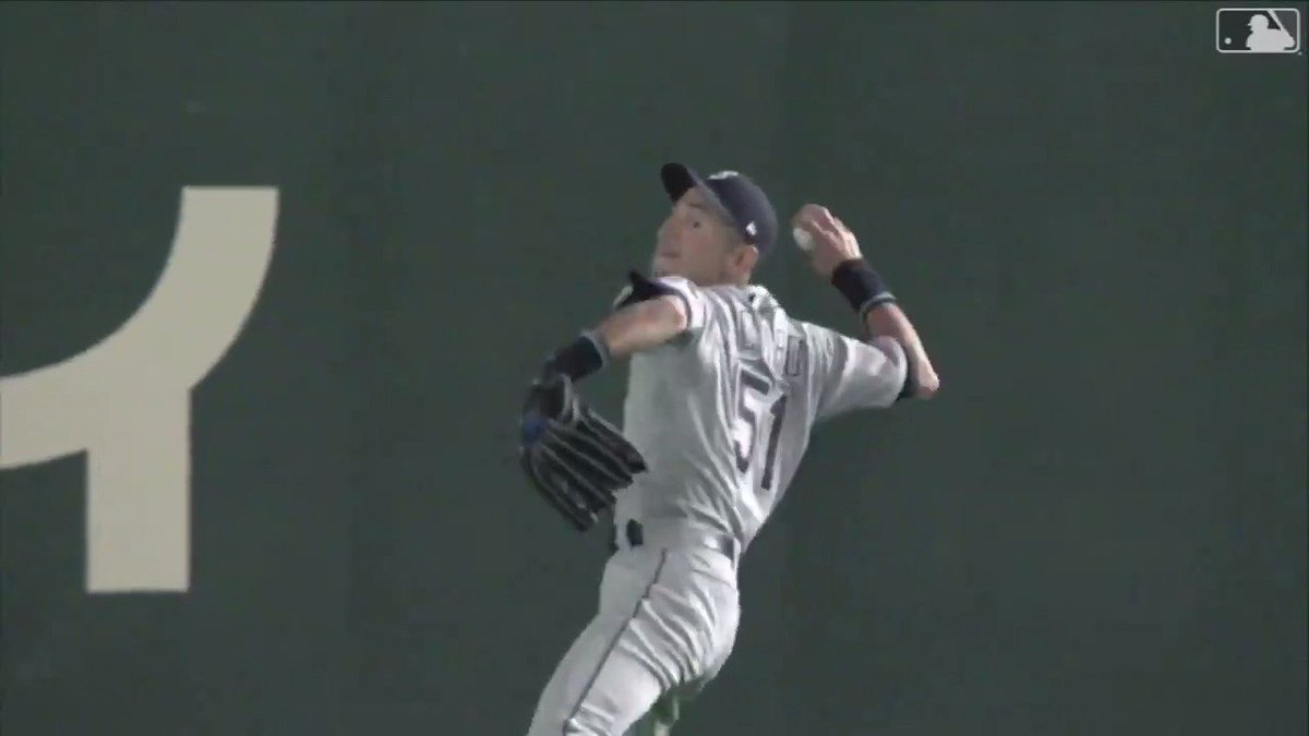 40歳のイチローのレーザービーム