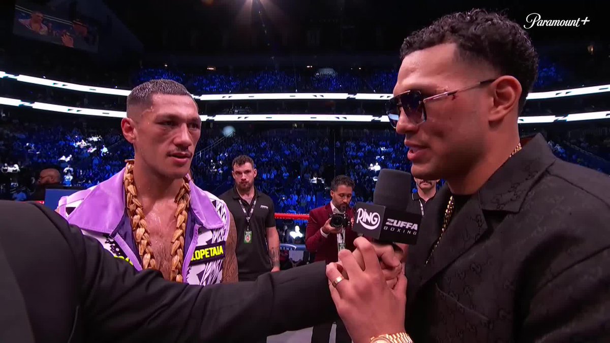 "We live for these moments." Jai Opetaia versus David Benavidez is going to be cinema 🍿 📺 Paramount+