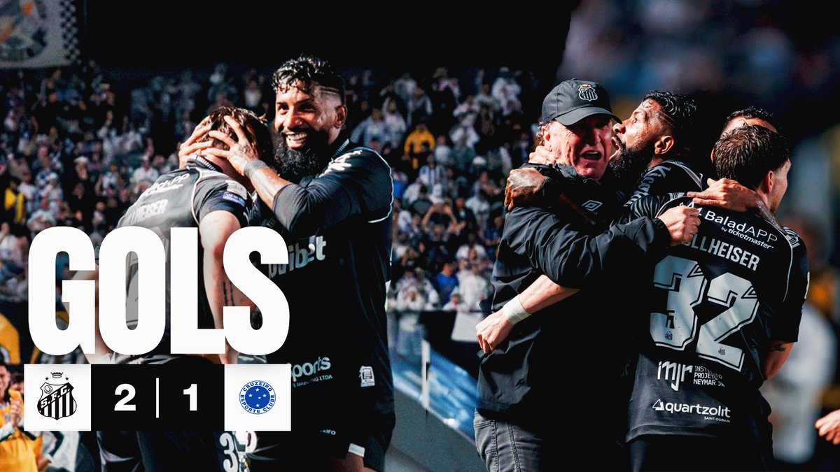 Agora pelas lentes da #SantosTVNovibet, os 2️⃣ gols da vitória de hoje!