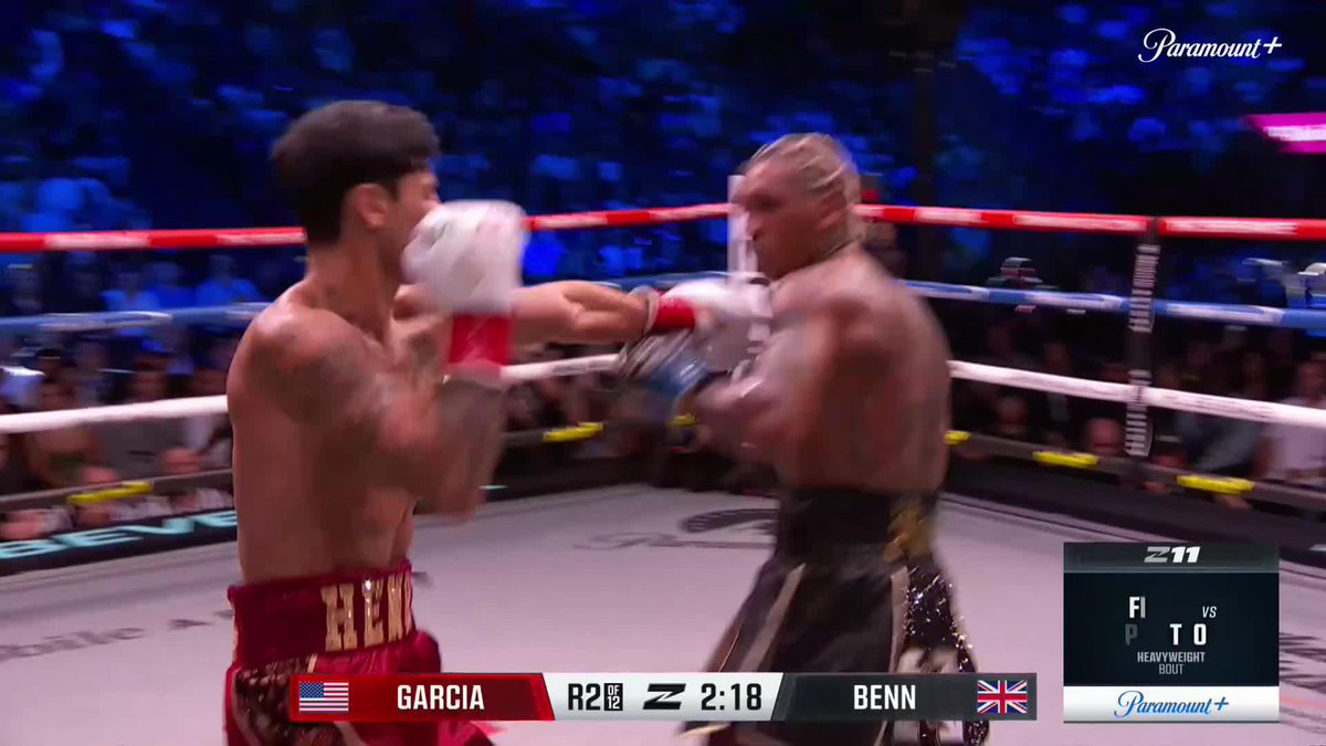 MASSIVE RIGHT HAND BY RYAN GARCIA DROPS CONOR BENN 📺 Paramount+
