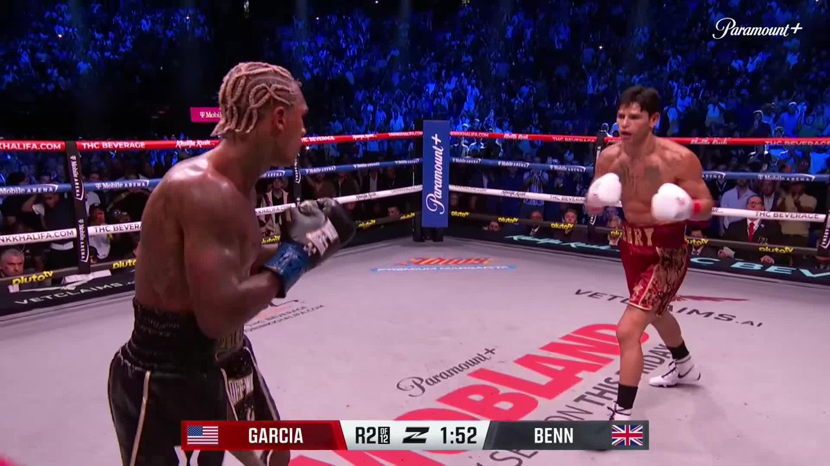 RYAN GARCIA FINISHES CONOR BENN IN THE SECOND ROUND 📺 Paramount+