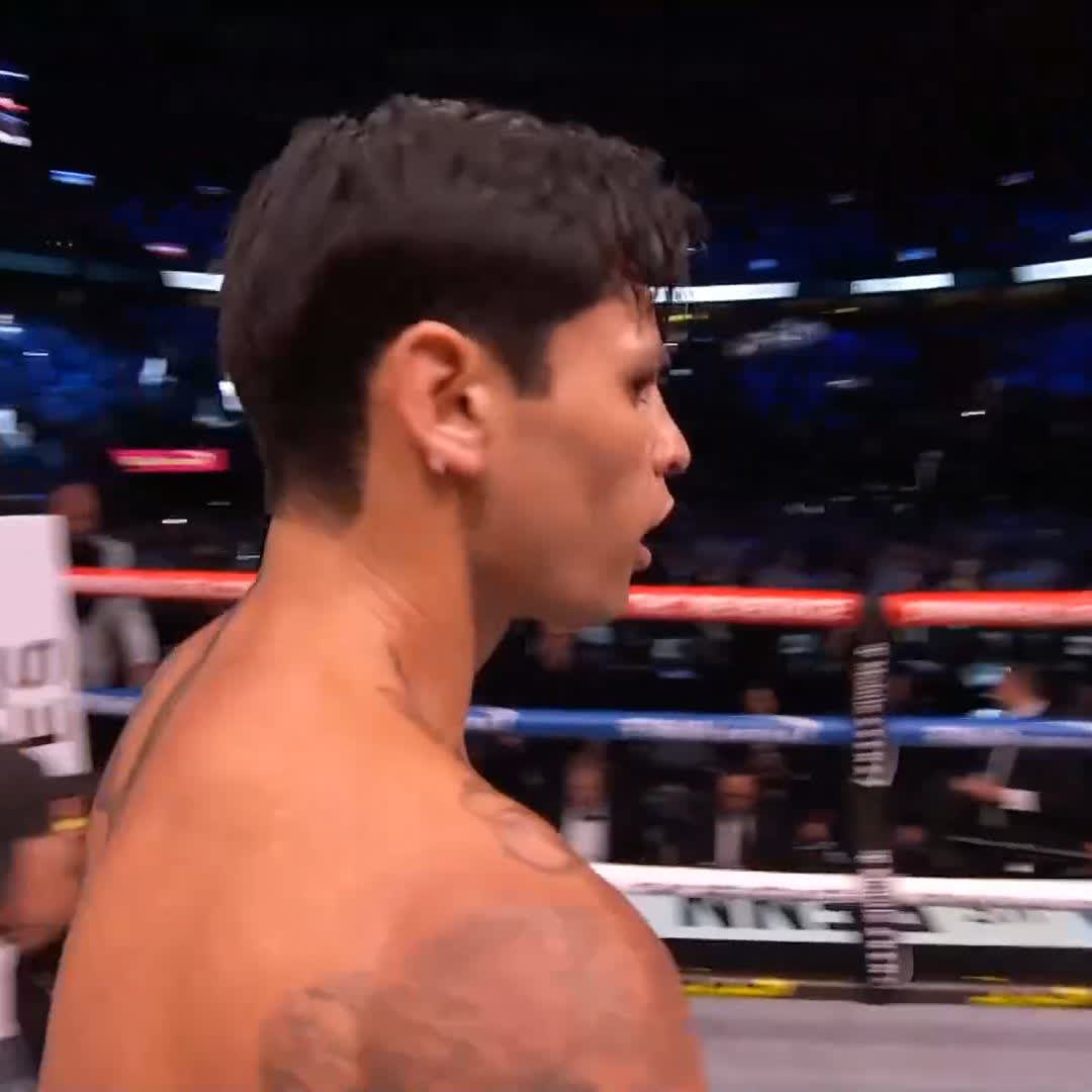Ese es el poder mexicano 🇲🇽 Ryan Garcia festeja a lo grande su primera defensa de título 🙌🏻 #GarciaBenn | En vivo por Paramount+ Deportes