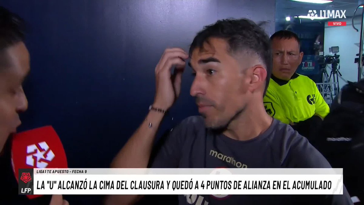 🎙️Lisandro Alzugaray: "Hicimos un esfuerzo muy grande. El preparador físico me dijo que iba a entrar e iba a meter un GOL" #AlianzaLima 1-2 #Universitario 📺 Conoce cómo ver L1MAX en vivo 👉 #Liga1 #TorneoClausuraXL1MAX