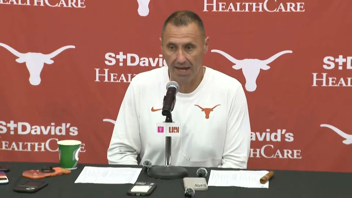 "I don't know if we could have played a worst first half... I thought we played a phenomenal second half of football." Steve Sarkisian's opening statement after the Longhorns score 21 unanswered points in the 4th quarter to beat the Buckeyes 24-23. #HookEm