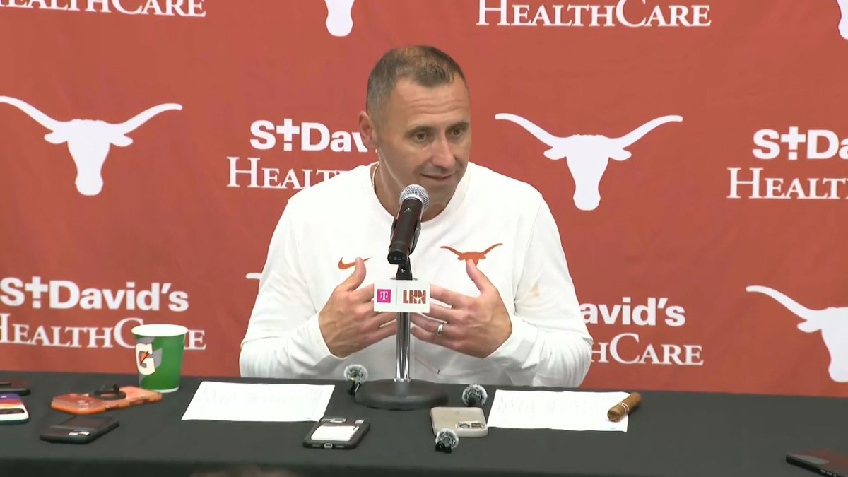 “When you’re singing ‘The Eyes of Texas’ after a win in DKR in front of 105,000 people, that’s a special moment.” Sark shows Longhorn Nation some love as he answers whether this was his best win at Texas. #HookEm
