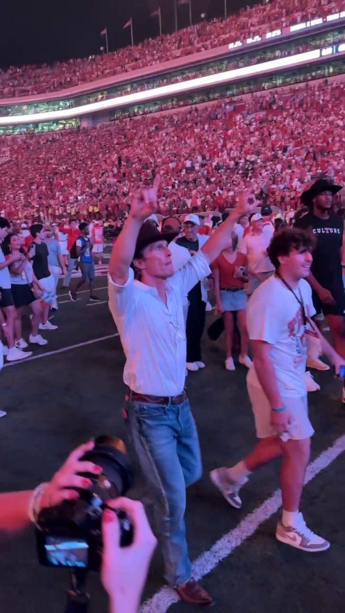 The Minister of Culture 🤘 Matthew McConaughey | Texas Football