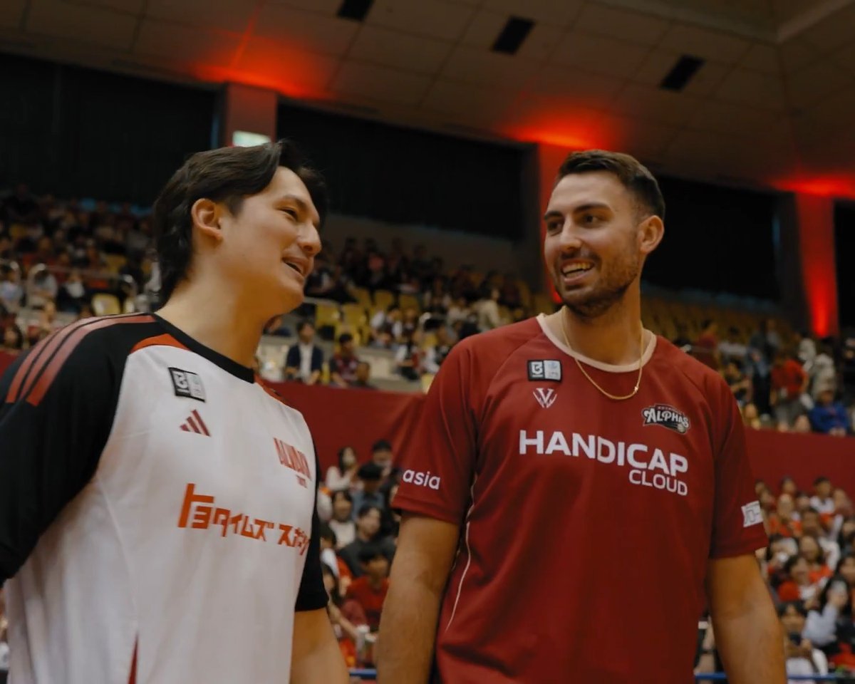 チェイスと新天地で再会❤️🔥🤝 Chase Fieler (チェイス・ フィーラー) #アルバルク東京 #Bリーグ
