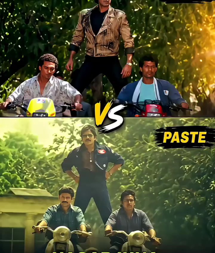 Same scene two different actors Ajay Devgan vs Nagarjuna Which one looks better comment?