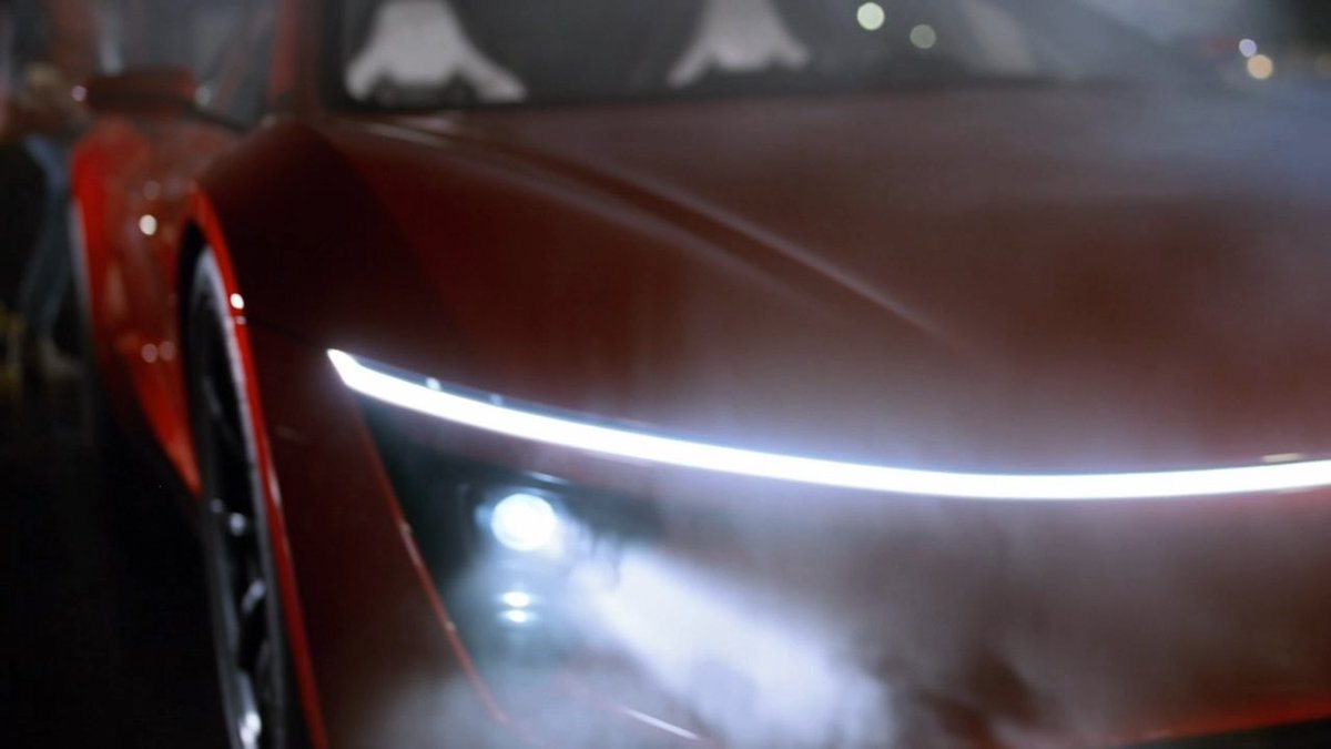 10.01 Tesla Go for launch Roadster🏎️ Back To The Future edition