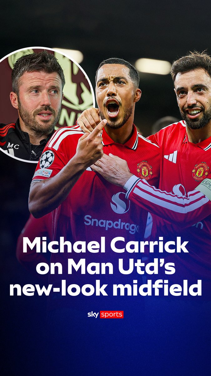 Michael Carrick on using his experience to guide and help Man Utd's new-look midfield 🔴