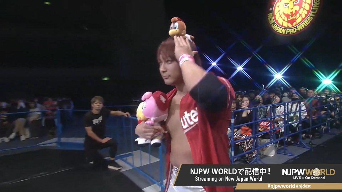 .海野 翔太 / Shota Umino "Tohoku Rakuten Golden Eagles Ver.🦁×🦅" Streaming now on #njpwworld #njdest