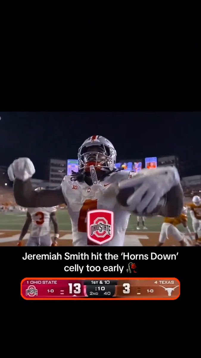 The script FLIPPED after this 🤯 #cfb #collegefootball #ohiostate #texas