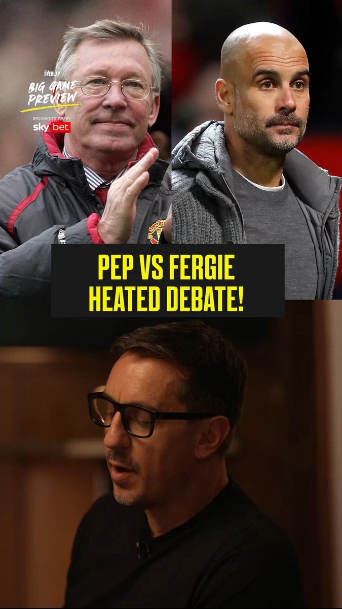 It wouldn’t be derby day without this debate! 🔥 Sir Alex Ferguson or Pep Guardiola... whose Manchester tenure was greater? 👀