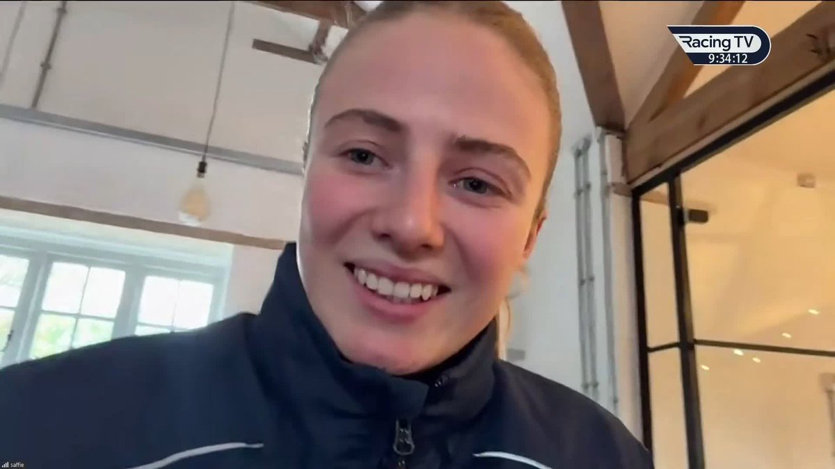 🗣️ "I feel extremely overwhelmed." An emotional saffie osborne was back riding out this morning after she became the first female jockey to win a British Classic at Doncaster yesterday. World Pool | #LuckOnSunday | Nick Luck