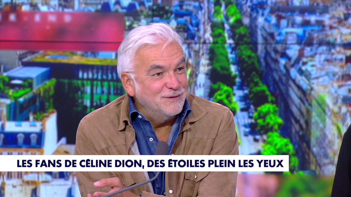 «Il y a Céline Dion, sa voix, ses chansons et le public [...] C'était un récital» : Pascal Praud, présent au premier concert de Céline Dion à Paris, revient sur l'événement, en direct, dans #HDProsWE Toute l'info est à retrouver sur