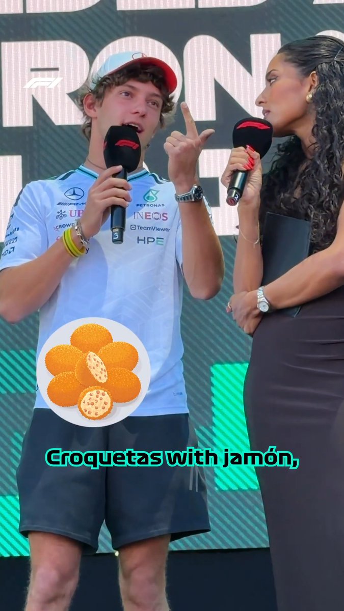 Just listen to the passion from the tapas fans in the audience! 🥘🫨 #F1 #SpanishGP