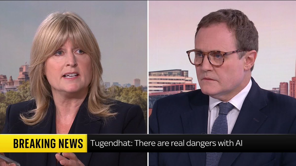🗣️ 'Are people so blinded by the money in AI that they are not going to do anything to make it safe?' - Rachel Johnson 🗣️ 'The sums are extraordinary, but the speed of change is also extraordinary. We simply do not have the speed to keep up with the advances that are happening... we need to maintain that ability to protect ourselves.' - Tom Tugendhat