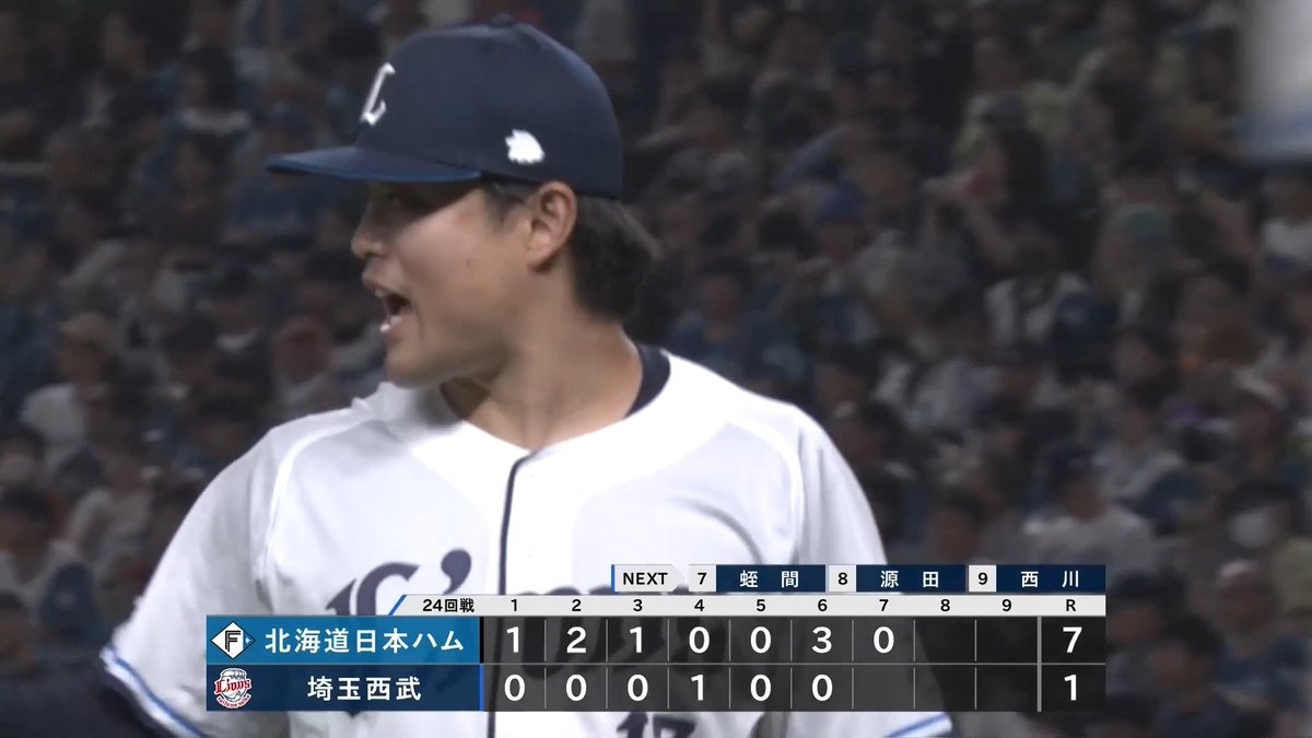 最後はズバッと見逃し三振! #松本航 投手が3者凡退でテンポ良く抑えます! #seibulions #打破 #圧倒的至近距離 #最後まで喰らいつけ