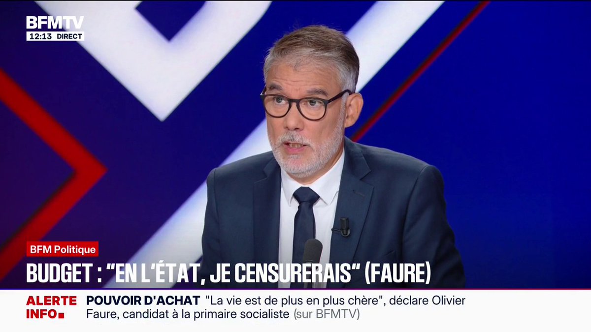 Olivier Faure, Premier secrétaire du Parti socialiste et candidat à la primaire Socialiste, propose de prélever 15 milliards par an "sur les très gros héritages"
