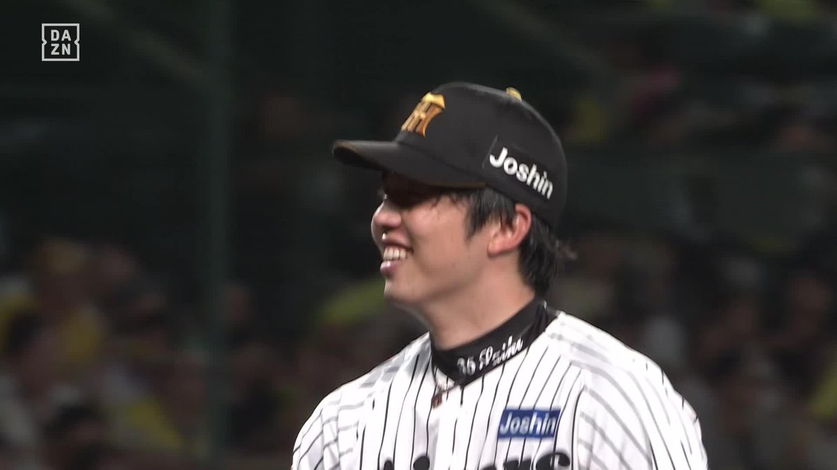 快投乱麻 才木浩人 7回まで86球無失点被安打2の好投中 ⚾️阪神×中日 #阪神タイガース #だったらDAZN