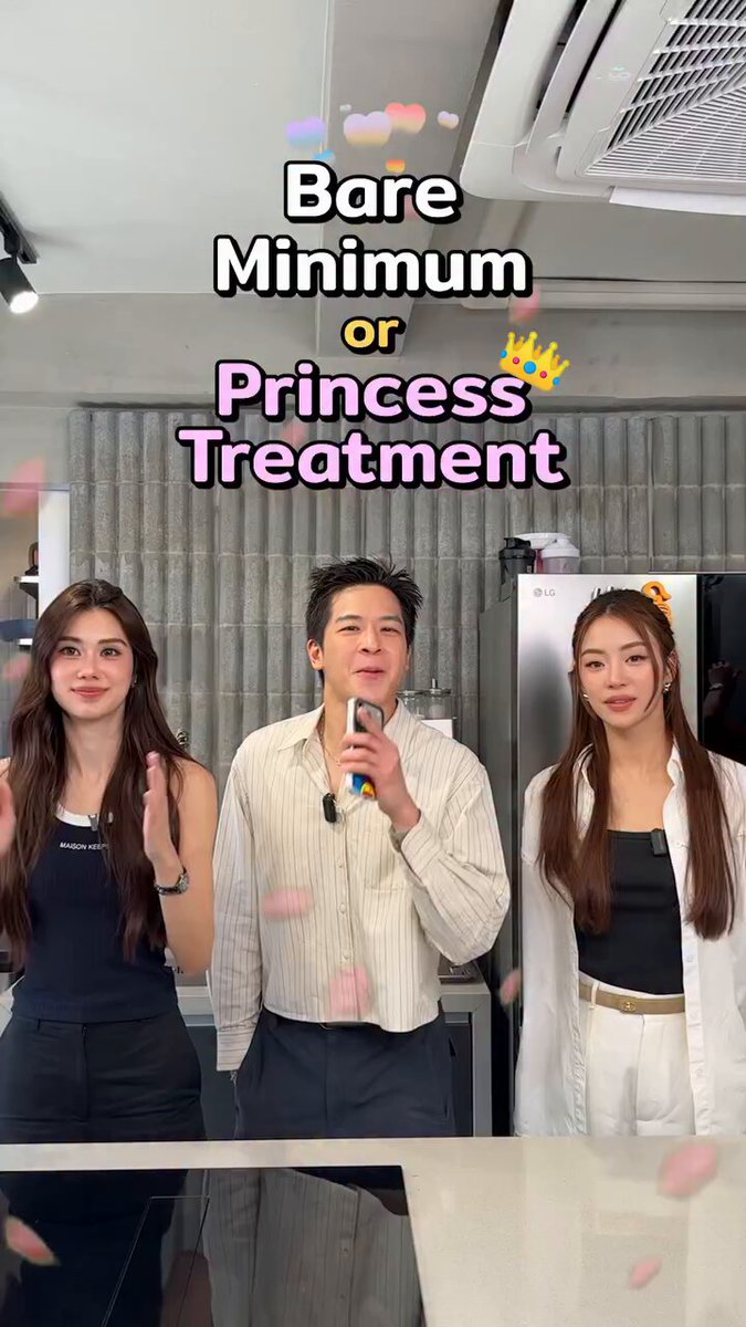 Bare minimum or princess treatment lang naintindihan ko 😅 #LenaMiu