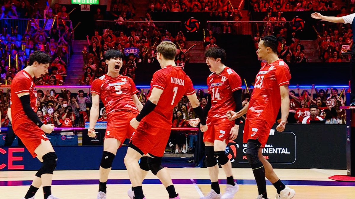 🔥第1セット速報🔥 🏐第1セット🏐日本 25-21 イラン 闘志全開🔥西田有志が8得点の大活躍👊日本が第1セット先取👍 駆けあがれ「最高の先へ!」 📺地上波・フジテレビ系列で放送中👀 📱TVerで無料配信中💻 👉 #アジア選手権 #バレーボール男子日本代表