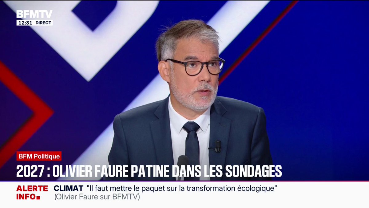 Olivier Faure, Premier secrétaire du Parti socialiste et candidat à la primaire socialiste: "Bien sûr que je pense que je peux gagner" la primaire